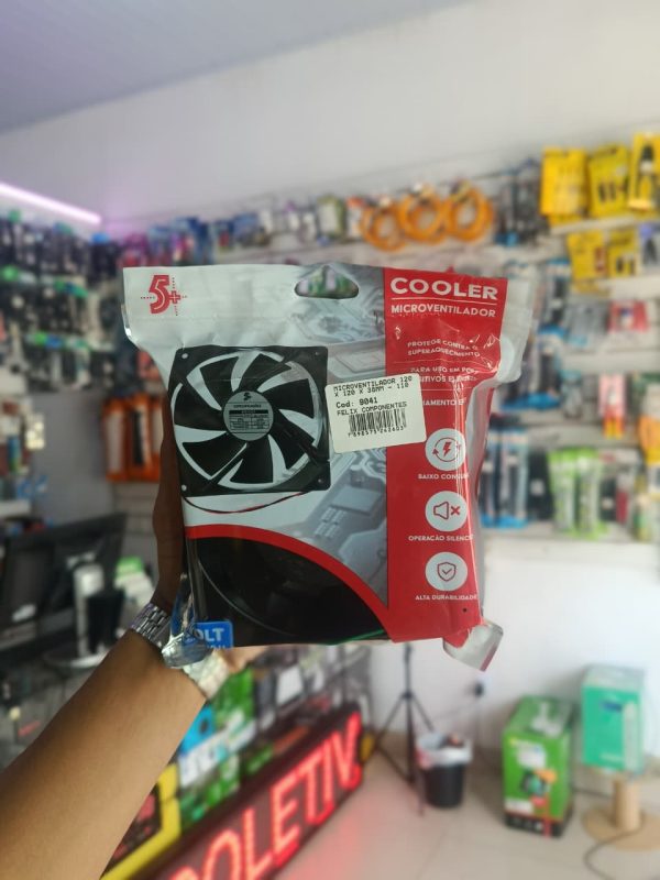 Microventilador Cooler 5+ 120 x 120 x 38MM – 110/220V