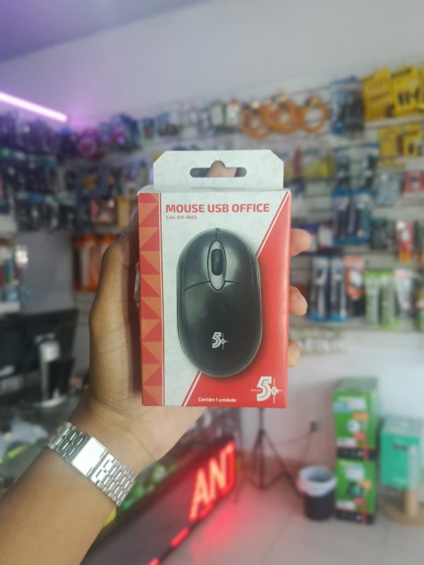 Mouse USB Office c/ fio