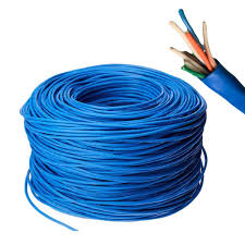 Cabo de Rede CAT5-5 100% Homologado Azul
