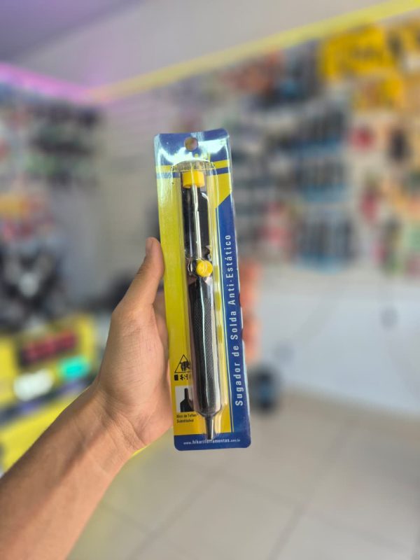 Sugador De Solda Anti-estático Hikari Hk-190 Esd Aluminio