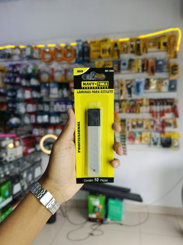 Laminas para Estilete com 10 pçs