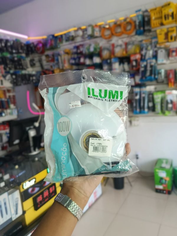 Plafon Bocal de Lâmpada Ilumi